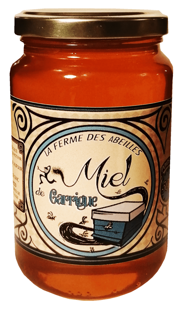 Jeunet, bruyères, lavandin et thym. 11€ le pot de 500g